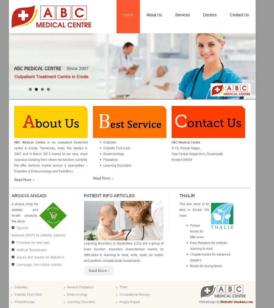 Abcmedicalcentre screenshot 1