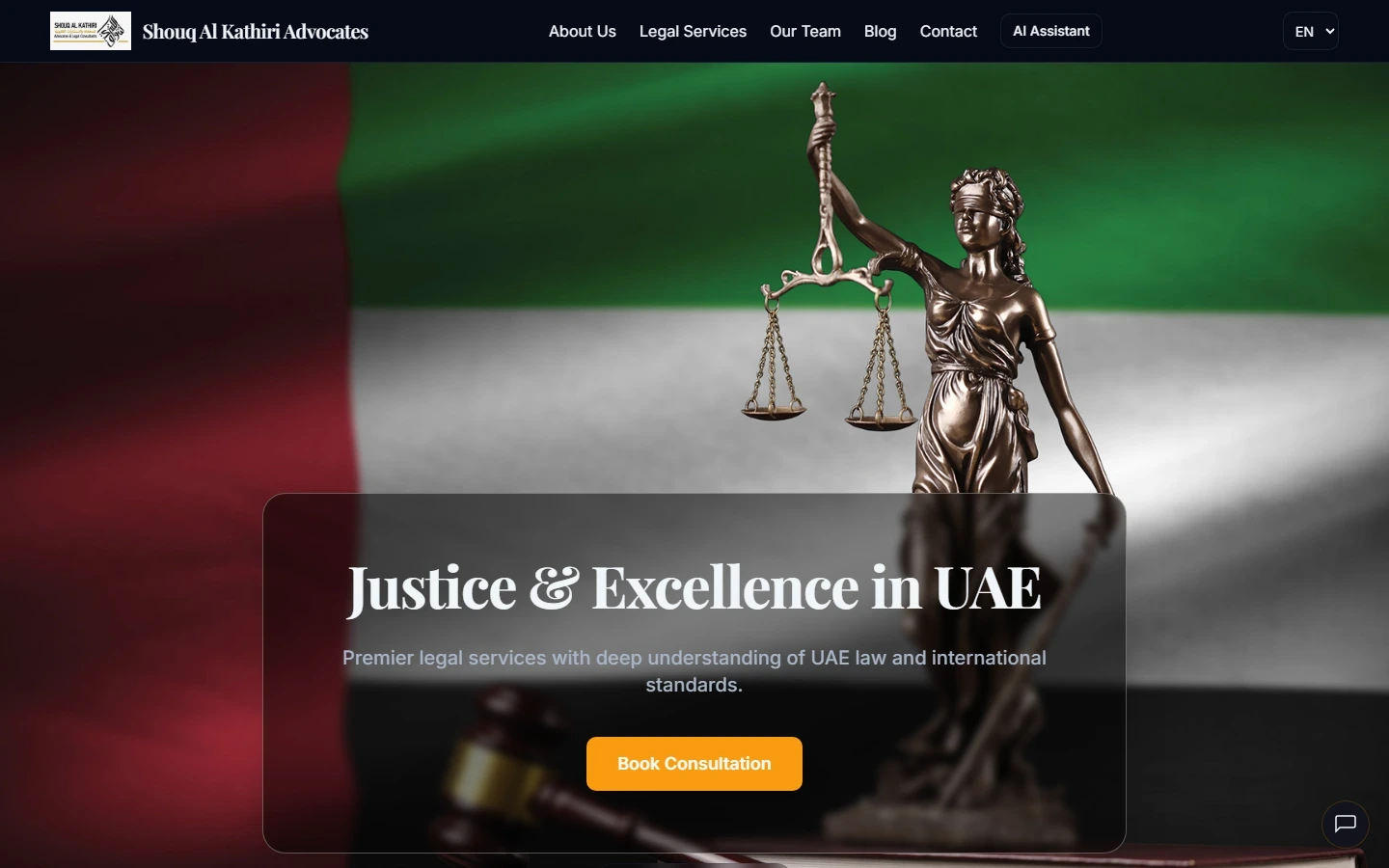Alkathirilaw website preview
