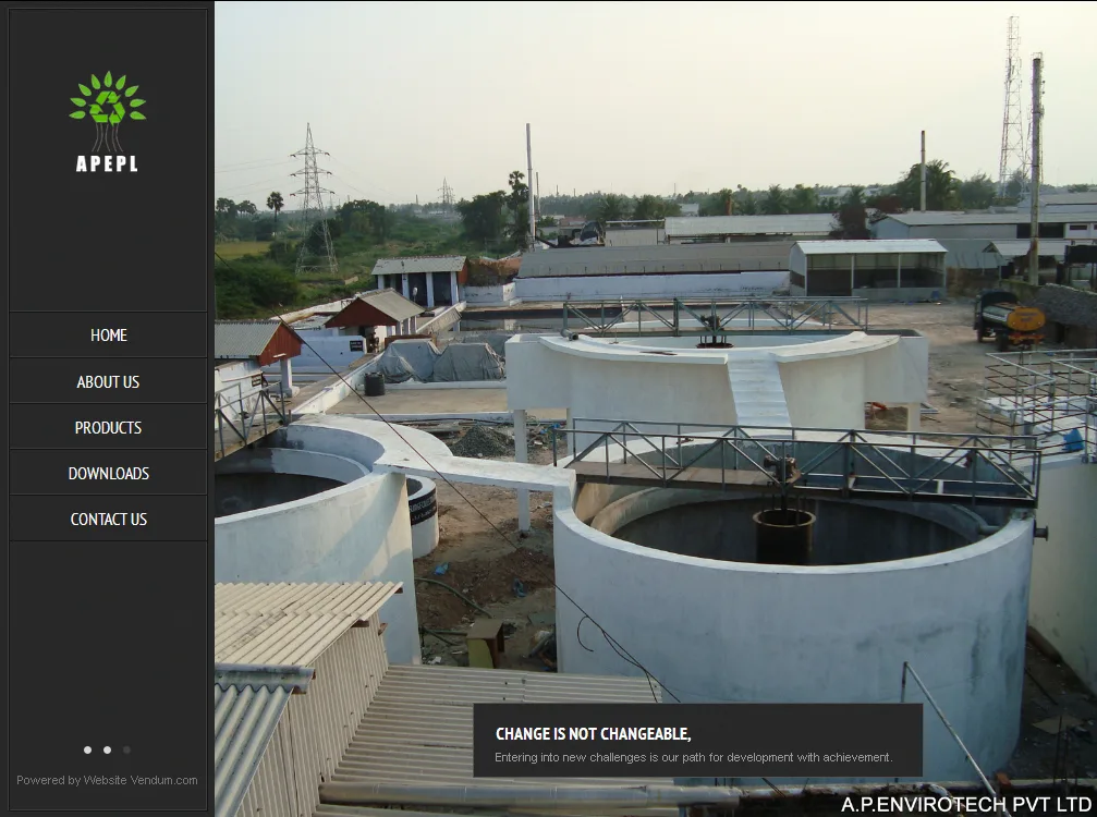 Ap Envirotech website preview