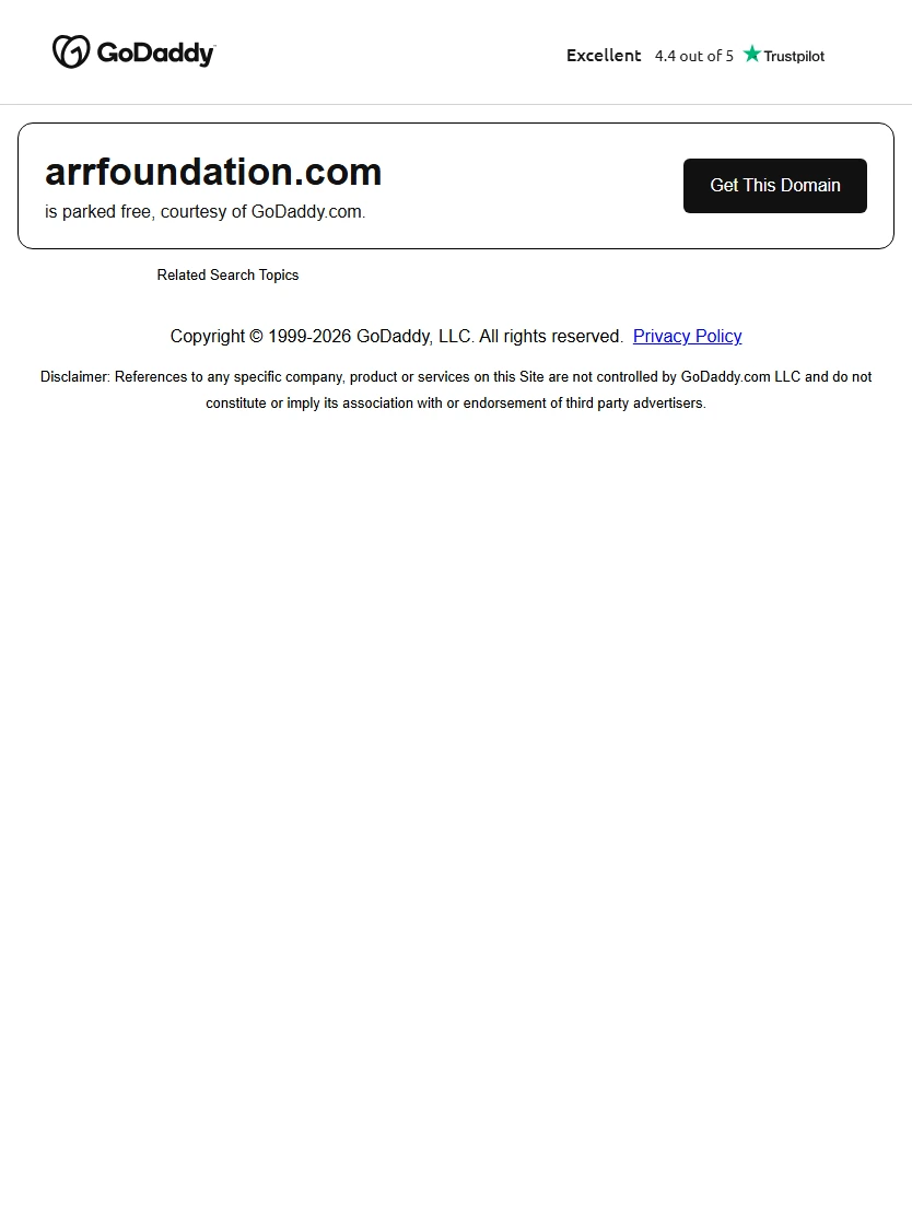 Arrfoundation screenshot 2