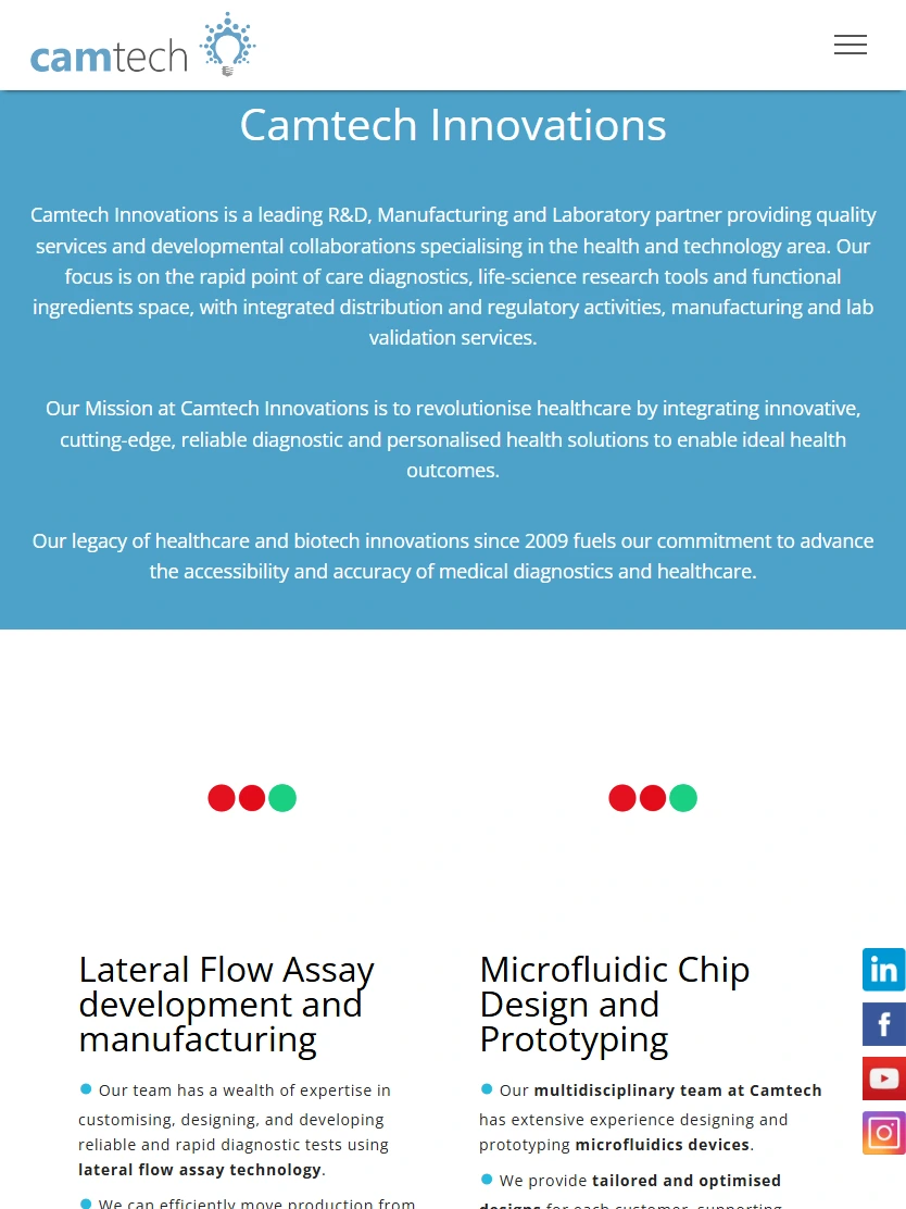 Camtech screenshot 2