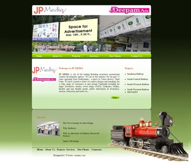 Deepamads website preview
