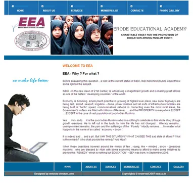 Eea Co website preview