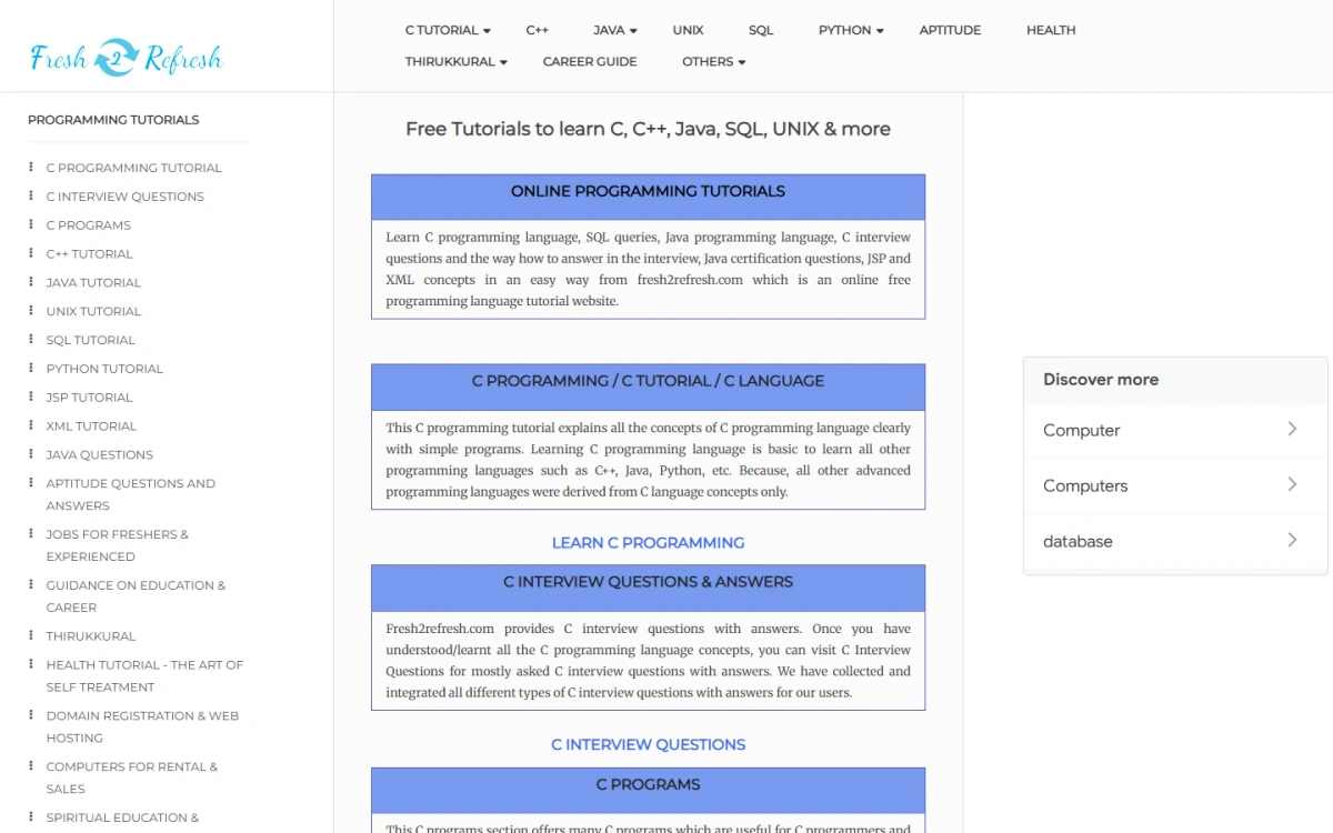Fresh2refresh screenshot 1