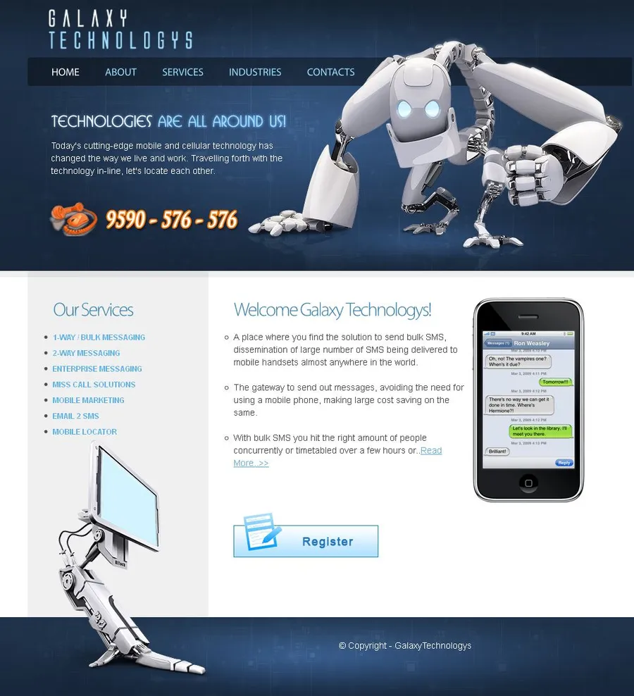 Galaxytechnologys screenshot 1
