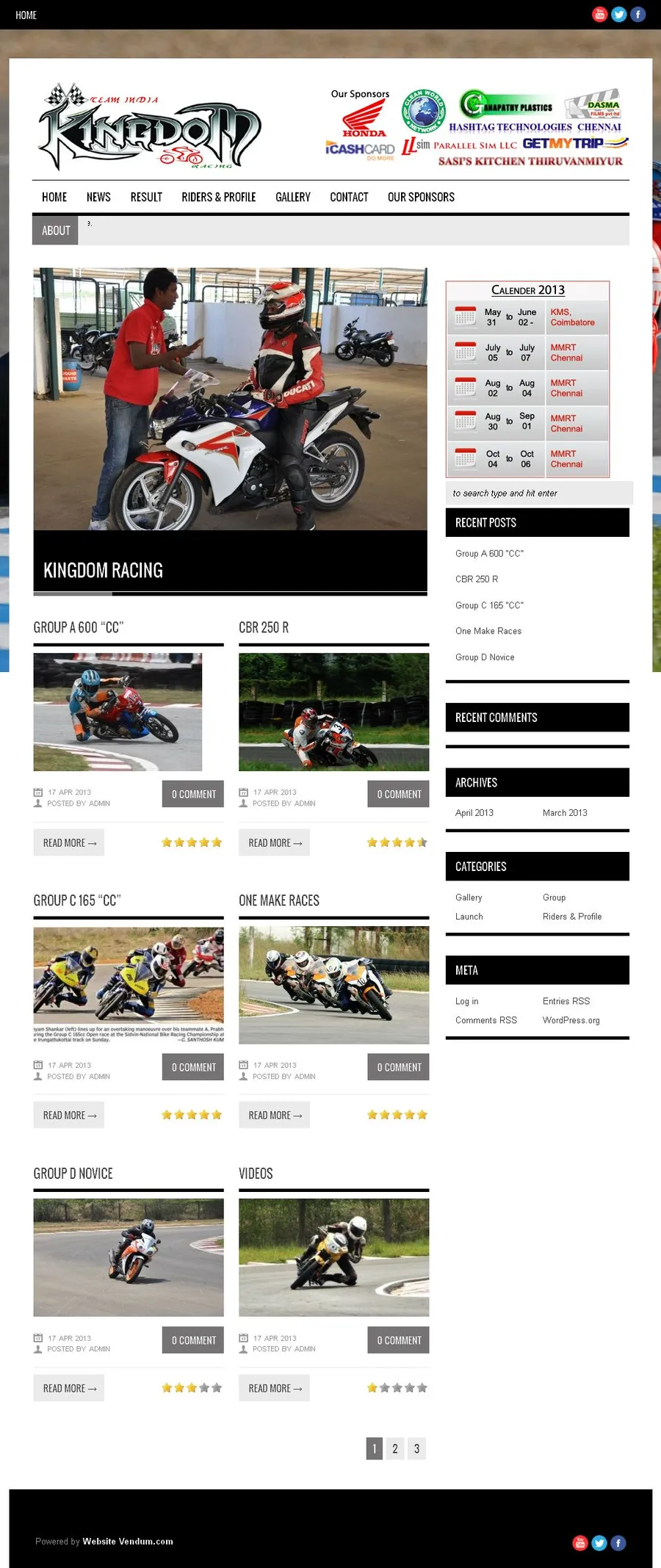 Kingdomracingindia screenshot 1