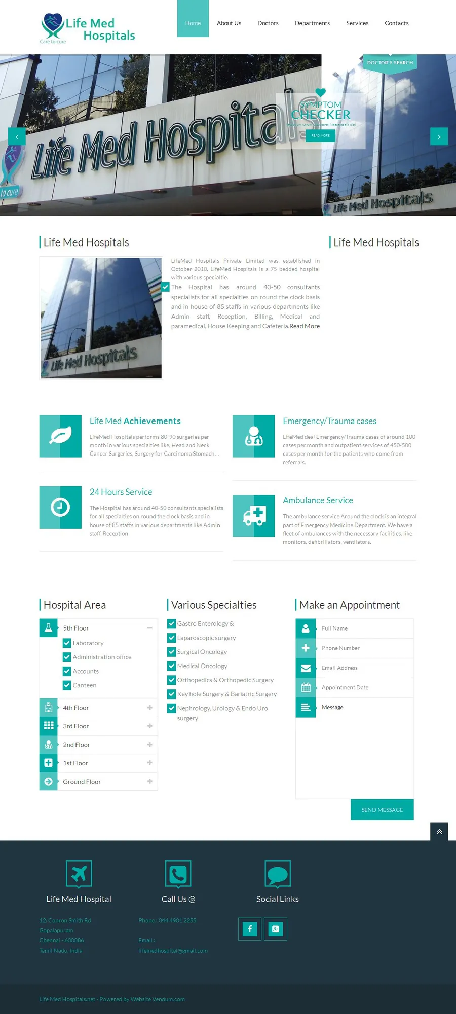 Lifemed Hospitals screenshot 1