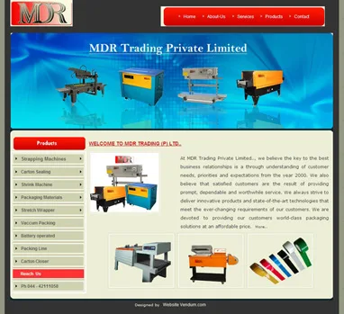 Mdrtrading website preview