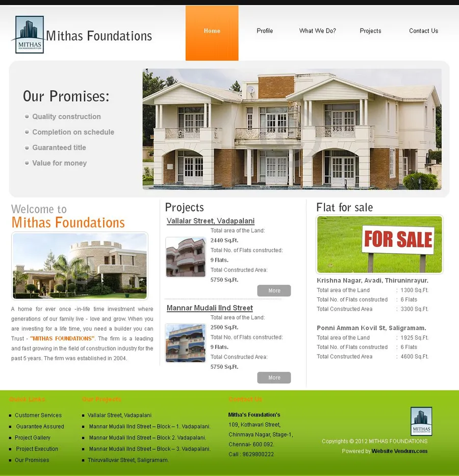 Mithas Foundation screenshot 1