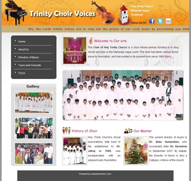 Trinitychoirvoices screenshot 1